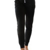 Black Drawstring Waist Pocketed Joggers - Image 11