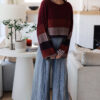 Beau Blue Light Wash Frayed Exposed Seam Wide Leg Denim Overall - Image 14
