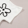 White Flower Embroidery Sweater Tee - Image 13